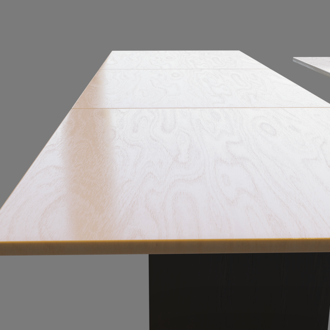 Boardroom Tables Low Poly preview image 3